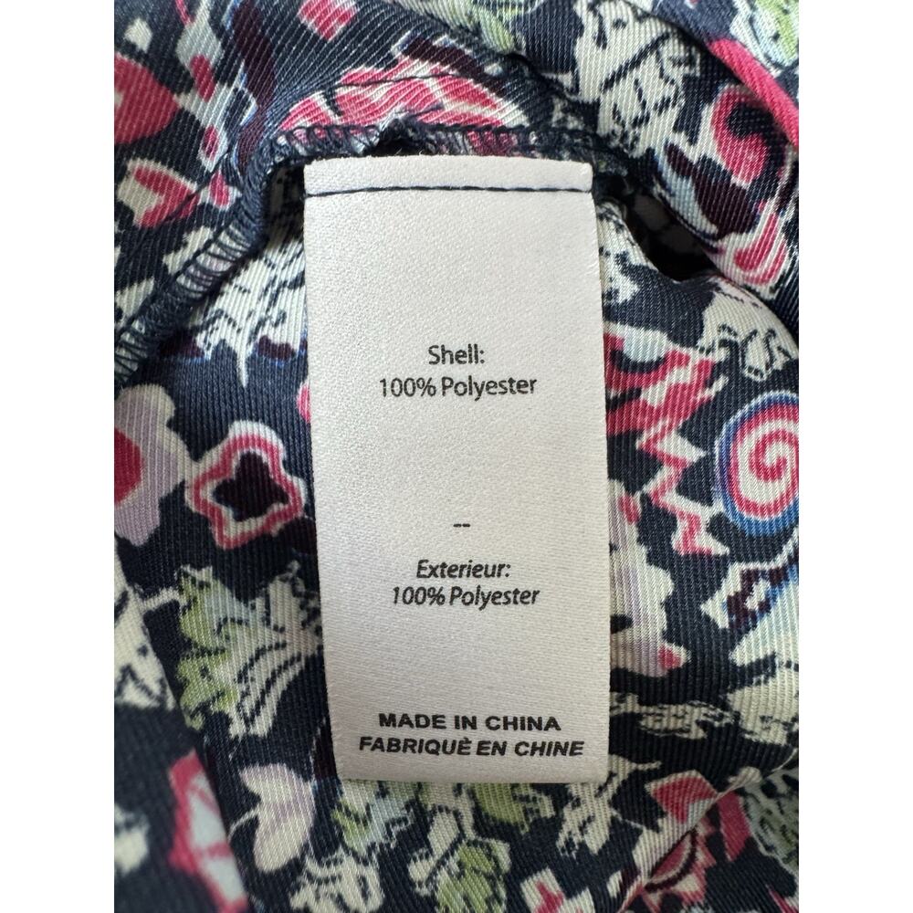 Cinq à Sept Midi Dress Womens 14 Floral Dainty Cocktail Elegant Feminine Multi - Picture 16 of 16